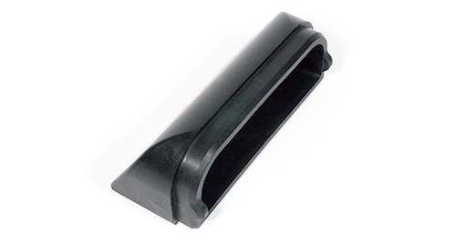 Large Molded Rubber End Cap Cover