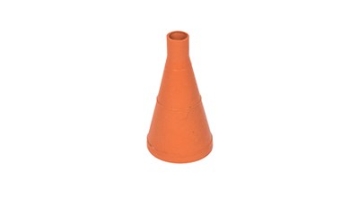 Molded Orange Rubber Conical Seal