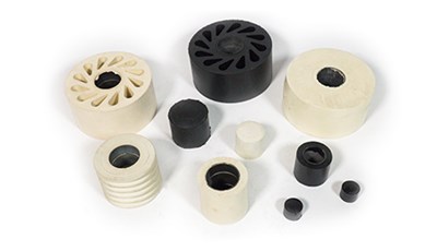 Custom Molded Rubber Rollers