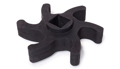 Molded Rubber Gear for Industrial Machine