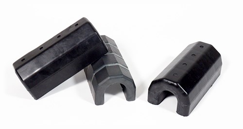 Large Molded Rubber Cover for Ferrite Core