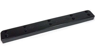 Molded Rubber Large Bumper with Engraving