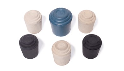 Molded Rubber Crutch Tips
