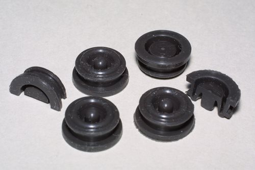 Rubber Molded Grommet Cover for Push Button