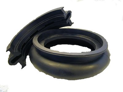 Custom Molded Rubber Seal with Severe Undercut